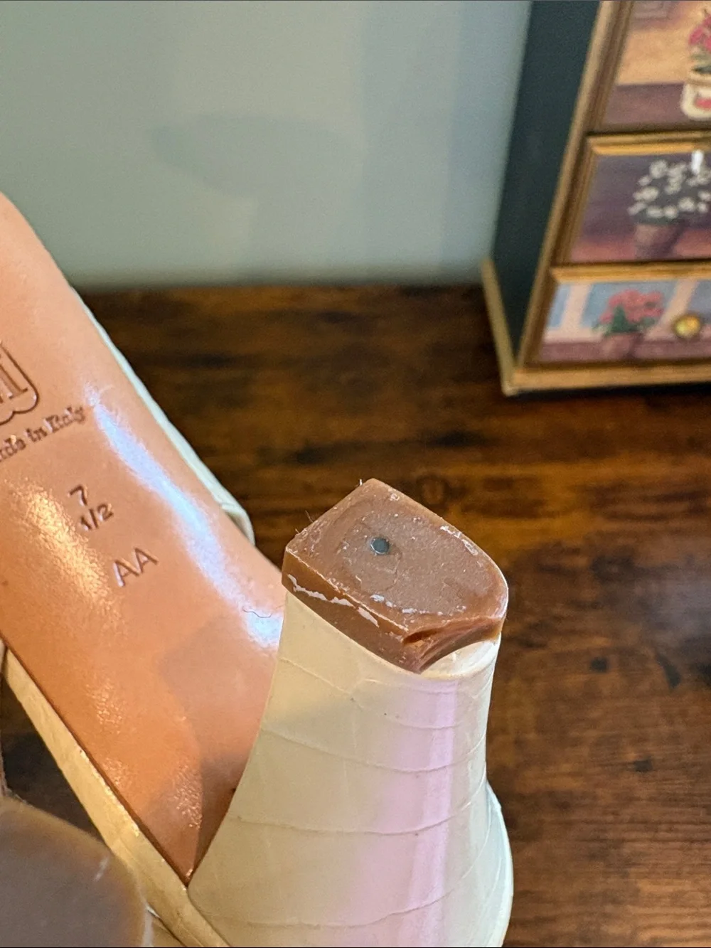 Bruno Magli classic cream